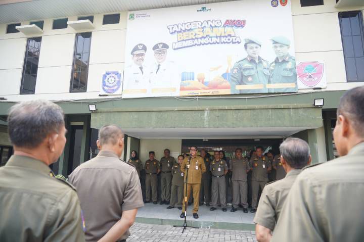 Pimpin Apel, Maryono: Ingatkan Satpol PP Jaga Marwah Penegak Perda dengan Disiplin dan Integritas