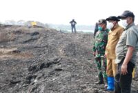 Tinjau TPA Jatiwaringin, Maesyal: Luasan Titik Api Terus Menyusut
