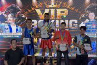 Atlet Tinju Kota Tangerang Bawa Pulang Tiga Emas dari VIP Boxing Road to PON