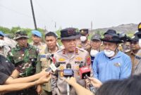 Kapolda Banten Pastikan Penanganan Kebakaran TPA Jatiwaringin Berjalan Optimal