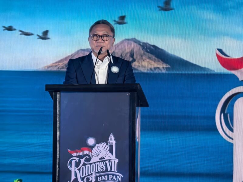 Buka Kongres VII BM PAN di Anyer, Zulkifli Hasan Andalkan Anak Muda untuk Raih Target 3 Besar di Pemilu 2029