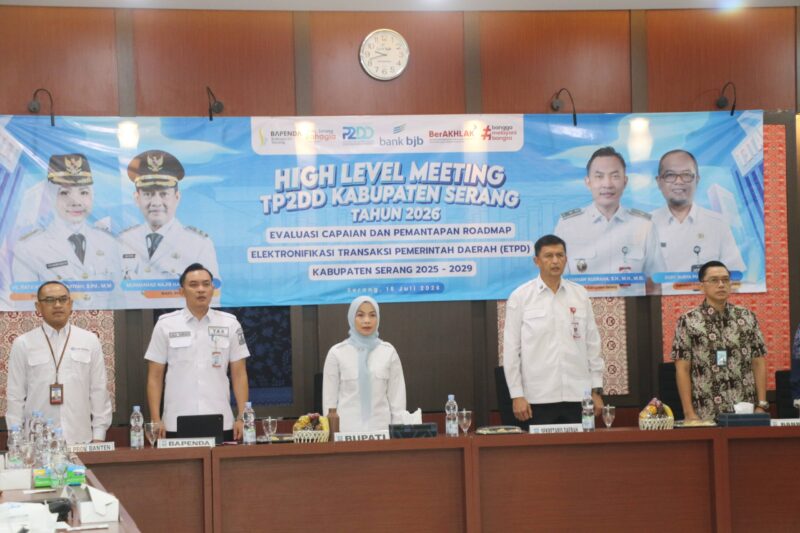 Buka High Level Meeting TP2DD, Bupati Serang Tekankan Fokus pada Peningkatan PAD 
