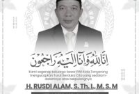 PWI Kota Tangerang Berduka Atas Wafatnya Ketua DPRD Kota Tangerang 