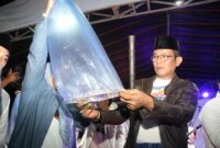 Panjatkan Doa, Ribuan Lampion Diterbangkan di Festival Ciomas Ngabring 2026