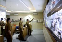 Wakil Wali Kota Tangerang Tinjau Area Traffic Control System di Dishub