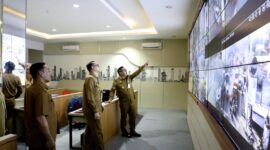 Wakil Wali Kota Tangerang Tinjau Area Traffic Control System di Dishub