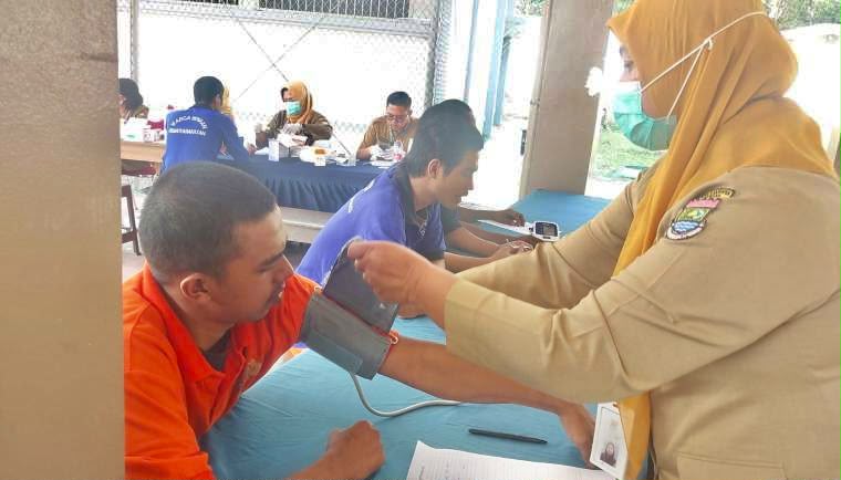 Hari Hepatitis Sedunia, Dinkes Kabupaten Tangerang Lakukan Skrining di Rutan Kelas I Tangerang