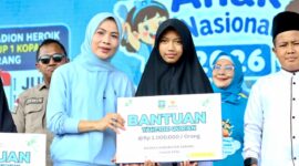 20 Ribu Anak Meriahkan Peringatan HAN 2026, Bupati Serang Yakini Generasi Emas Bakal Terwujud
