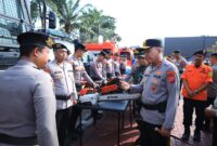Polda Banten Gelar Apel Kesiapsiagaan Bencana dan KARHUTLA 2026, Prioritaskan Pencegahan