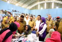 Tinjau CKG Bersama Gubernur Banten, Sachrudin: Jangan Takut Periksa Kesehatan