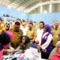 Tinjau CKG Bersama Gubernur Banten, Sachrudin: Jangan Takut Periksa Kesehatan