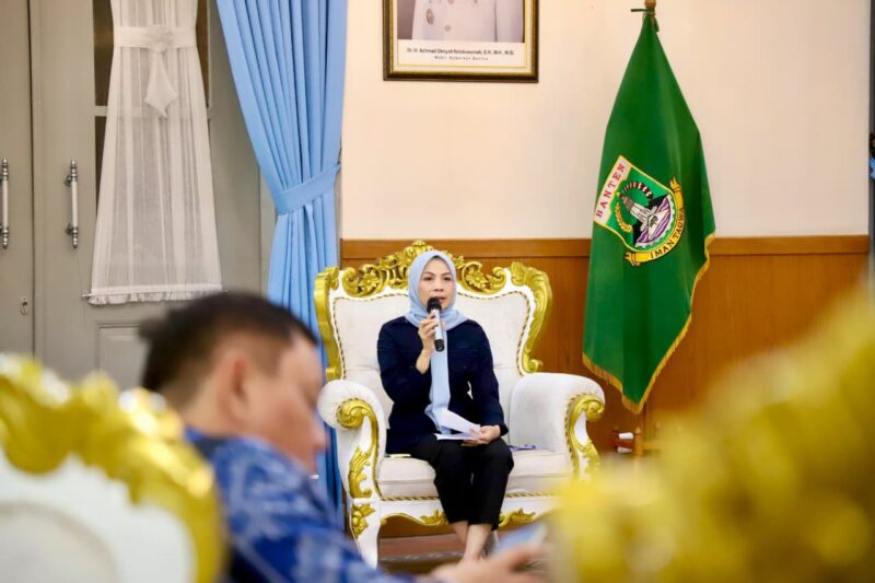 Gubernur Andra Soni dan Bupati Ratu Zakiyah Sepakat Cari Solusi Urai Kemacetan Bojonegara-Pulo Ampel
