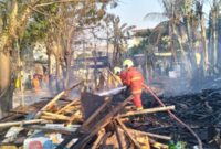 Musim Kemarau, BPBD Kota Tangerang Ingatkan Bahaya Puntung Rokok dan Botol Bekas Pemicu Kebakaran