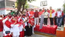 Semarakkan Jalan Sehat HUT RI, Wabup Intan Dorong Semangat Gotong Royong dan Persatuan