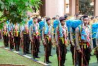 Waka Mabicab Gerakan Pramuka Kota Tangerang Lepas Kontingen Jamnas
