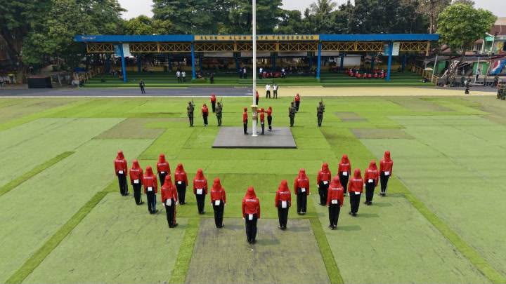 Kesbangpol Kawal Kesiapan Paskibraka Kota Tangerang Menuju HUT ke-81 Kemerdekaan RI