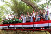Diresmikan, Bupati Serang Minta Warga Pasir Buyut Jawilan Jaga dan Rawat Jembatan MP Presisi
